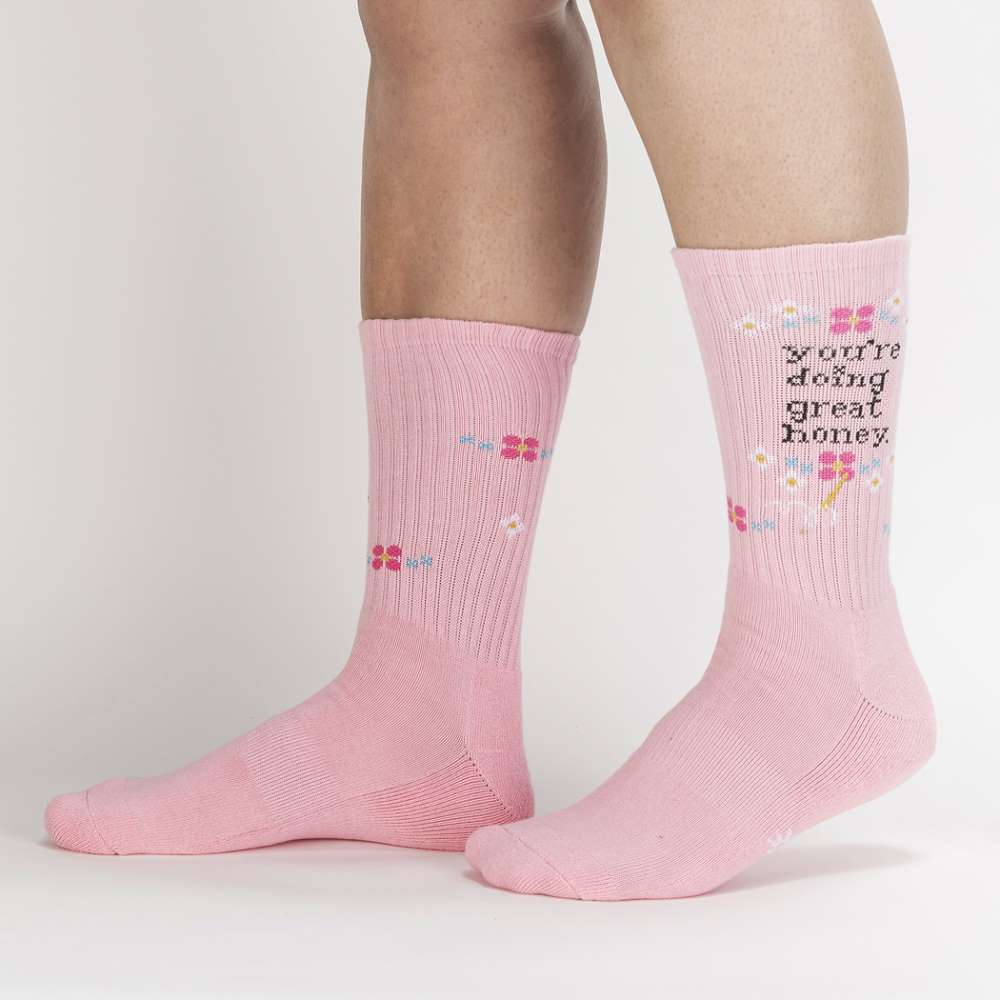 Doing Great Honey Athletic Socks