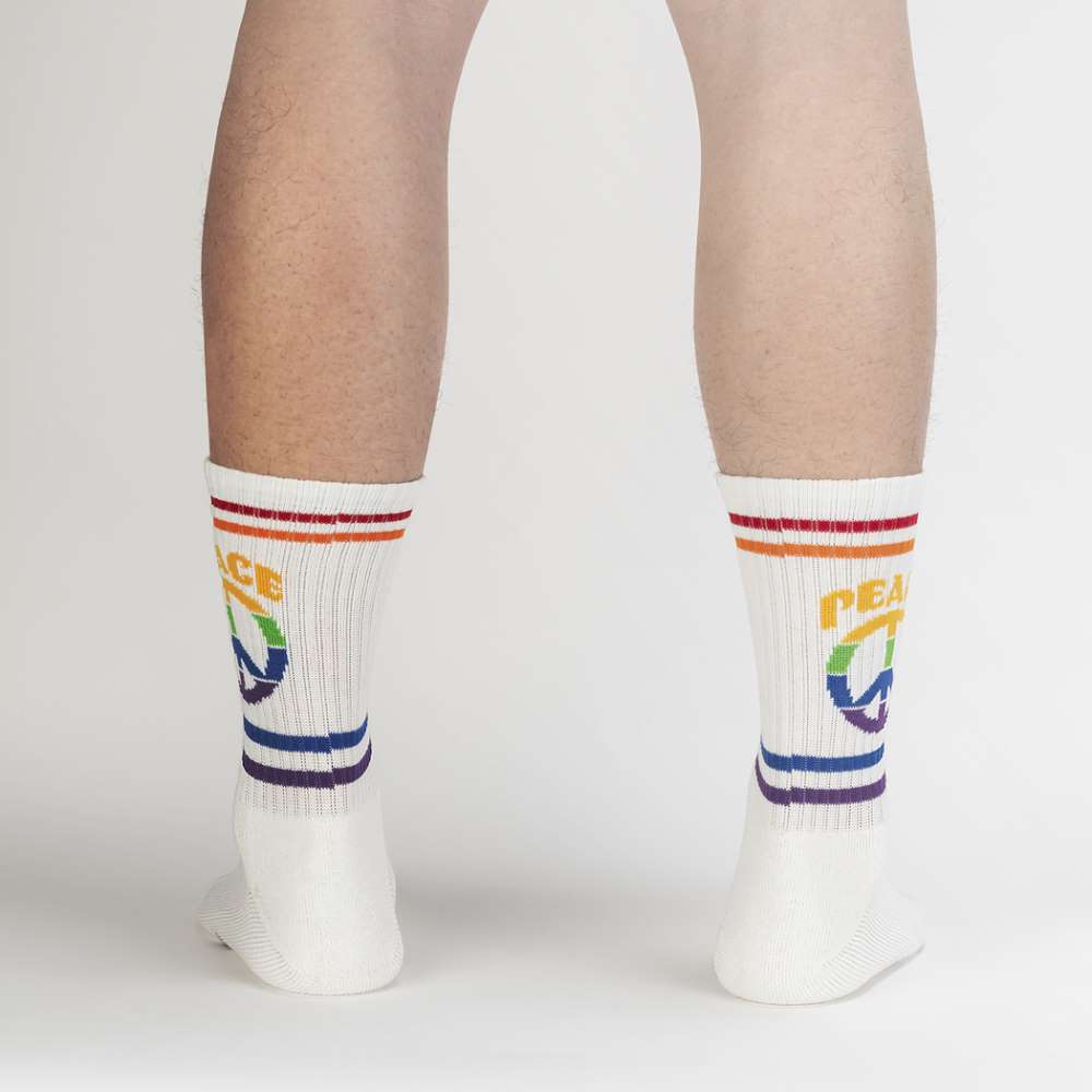 Give Peace a Chance Athletic Socks