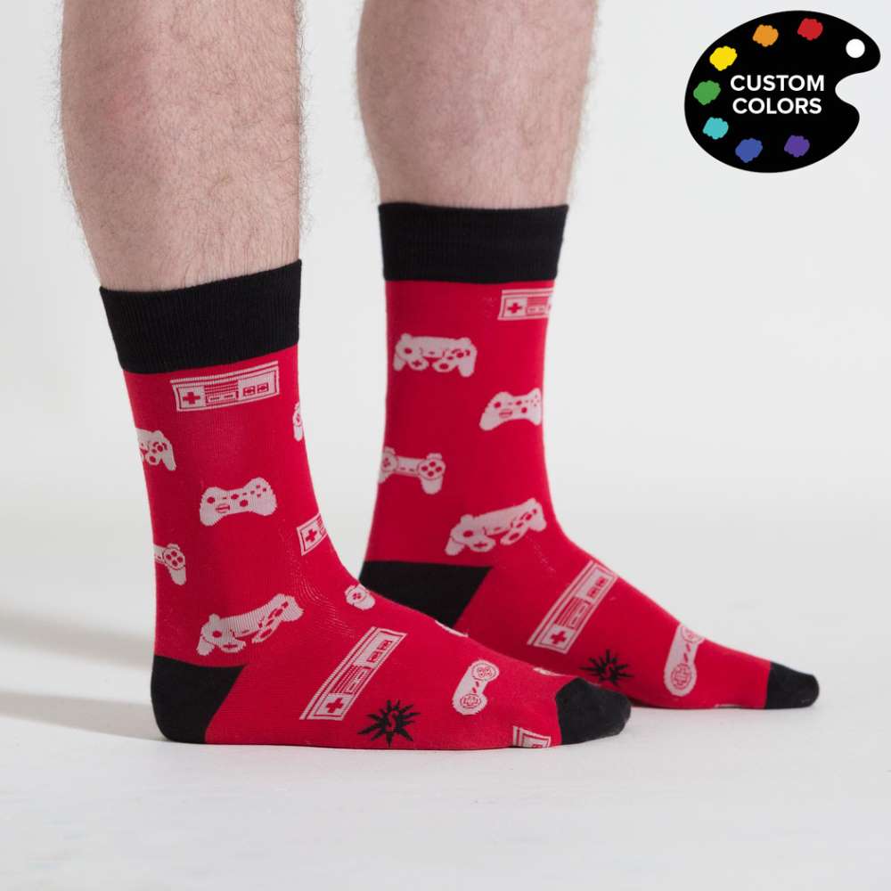 Multi Player Men’s Crew Socks