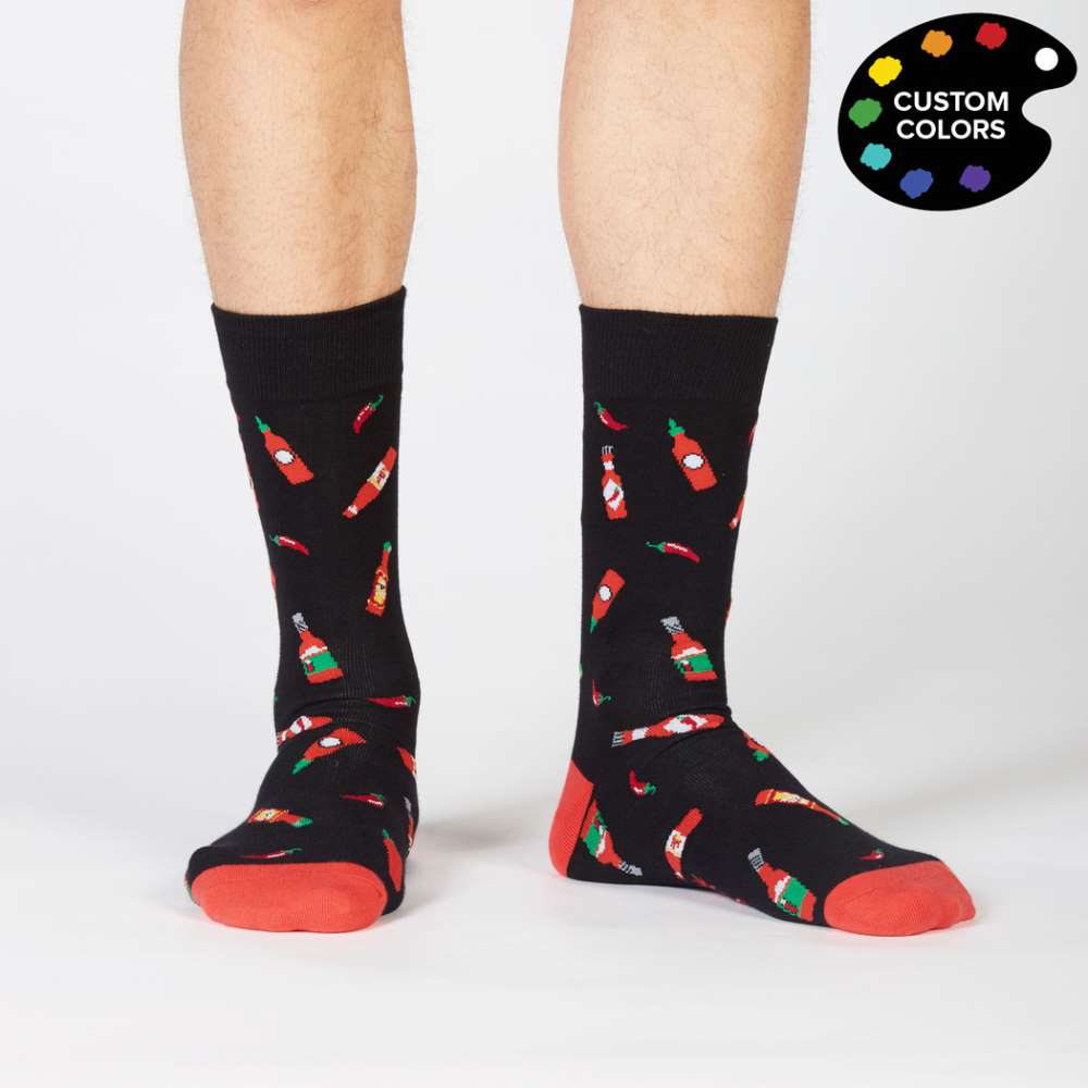 Hot Sauce Men’s Crew Socks