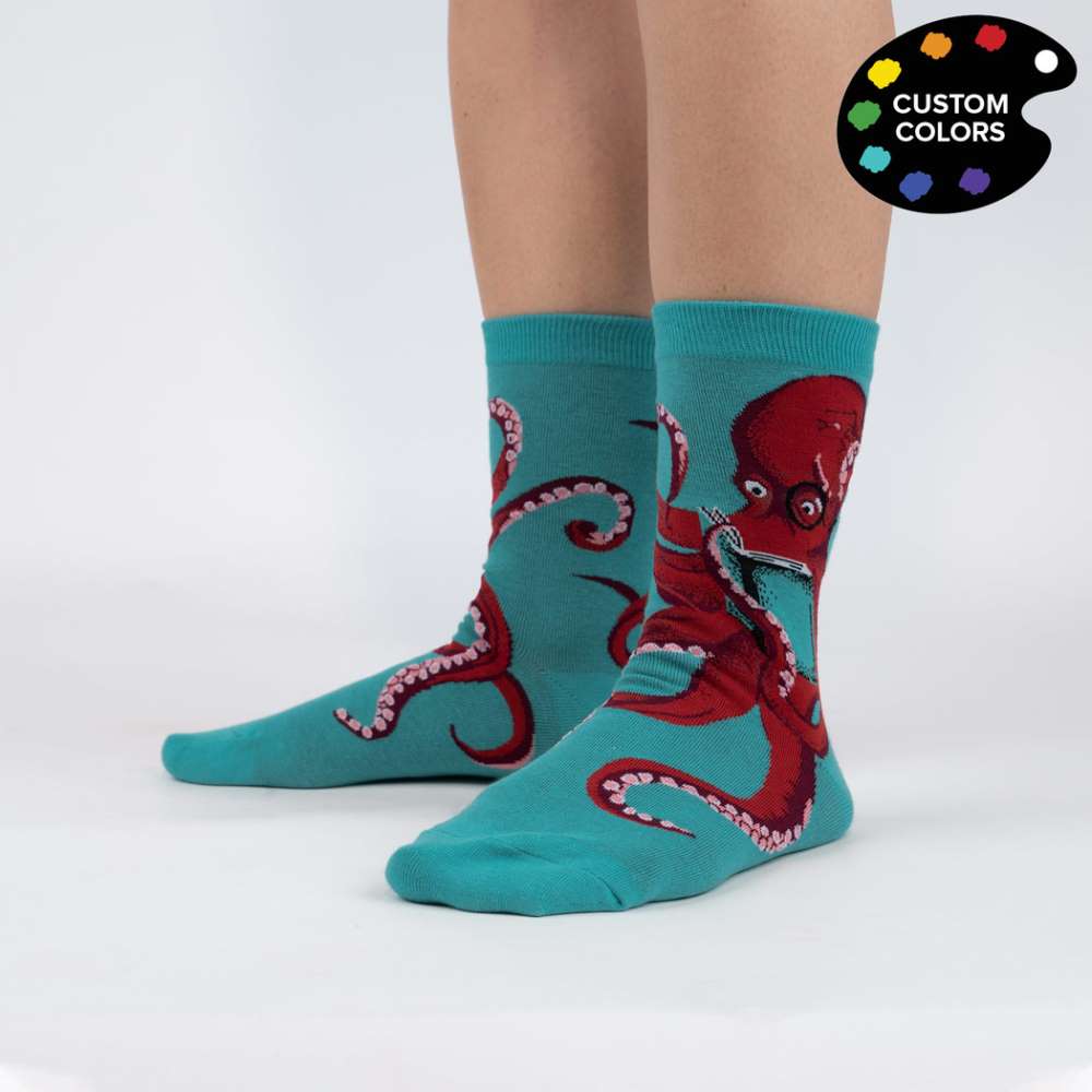 The Octive Reader Crew Socks