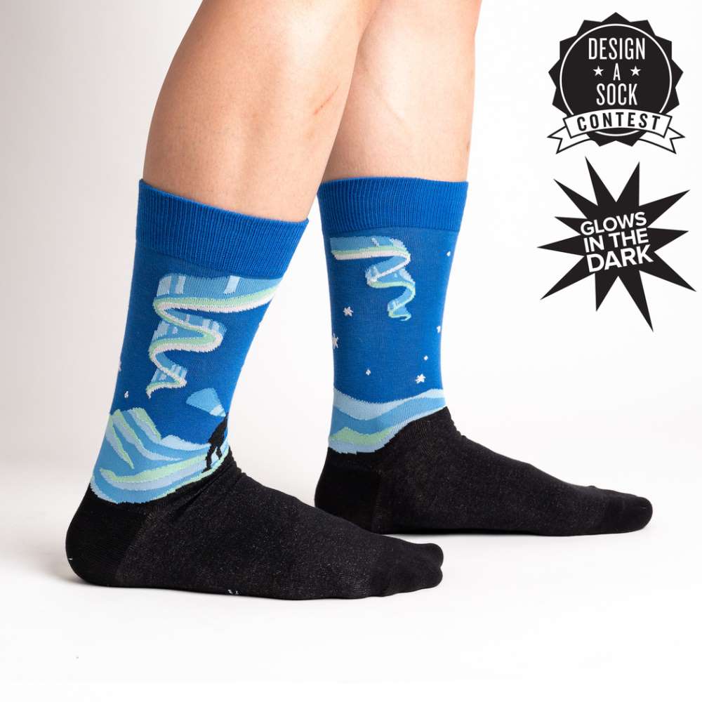 Northern Lights Crew Socks