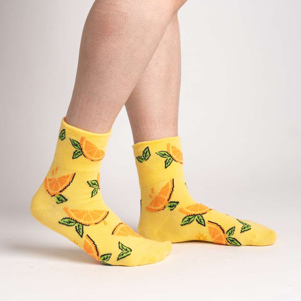 Simply the Zest! Turn Cuff Socks