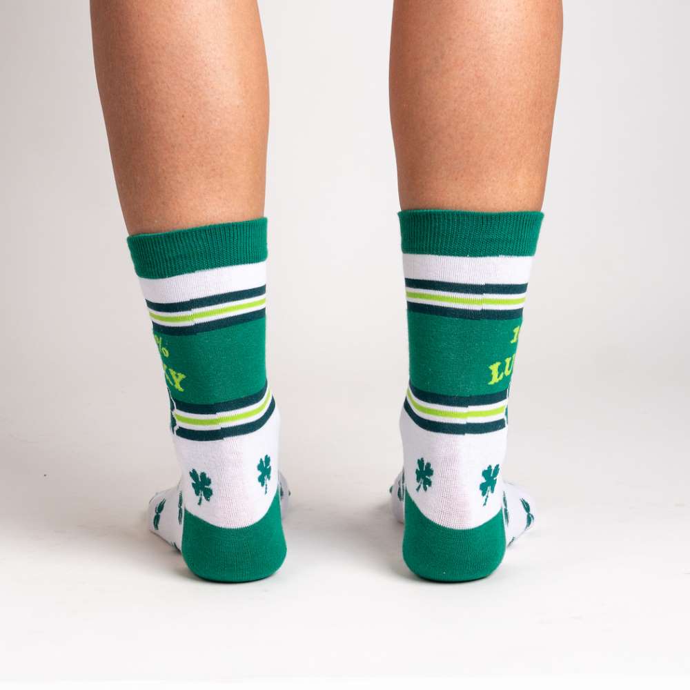 100% Lucky Women’s Crew Socks