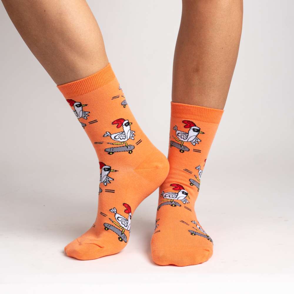 Rad Chicken Women’s Crew Socks